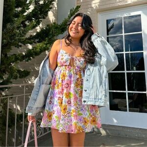 Floral Mini Dress